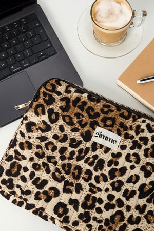 Leopard Lover laptop sleeve h5 Picture2